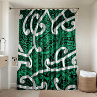 Aotearoa Maori Kowhaiwhai Bathroom Set Kakariki Puhoro and Patiki