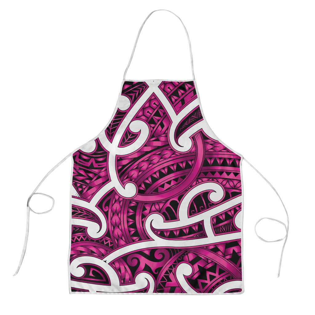 Aotearoa Maori Kowhaiwhai Apron Mawhero Puhoro and Patiki