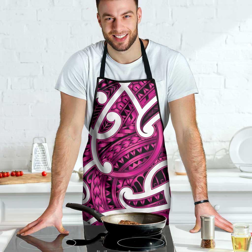 Aotearoa Maori Kowhaiwhai Apron Mawhero Puhoro and Patiki