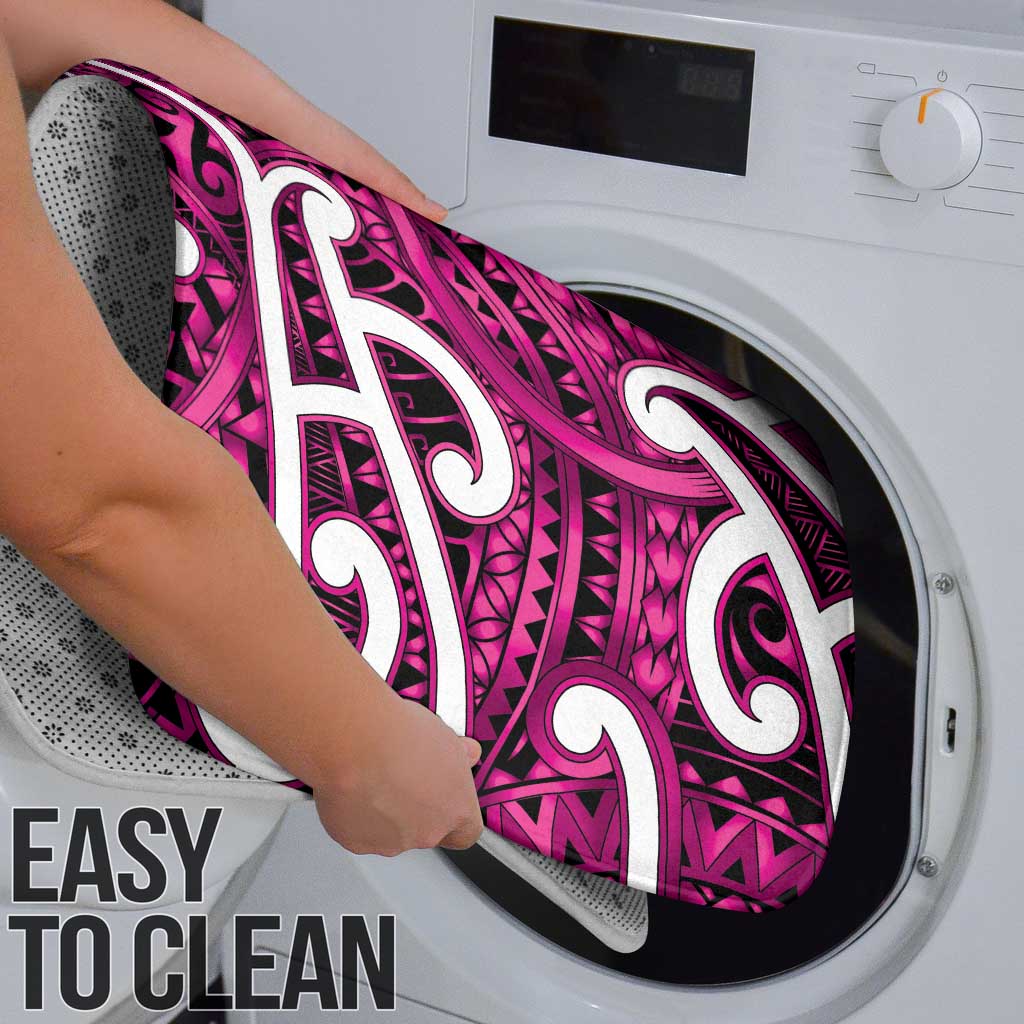 Aotearoa Maori Kowhaiwhai Bathroom Set Mawhero Puhoro and Patiki