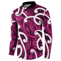 Aotearoa Maori Kowhaiwhai Button Sweatshirt Mawhero Puhoro and Patiki LT9 - Polynesian Pride