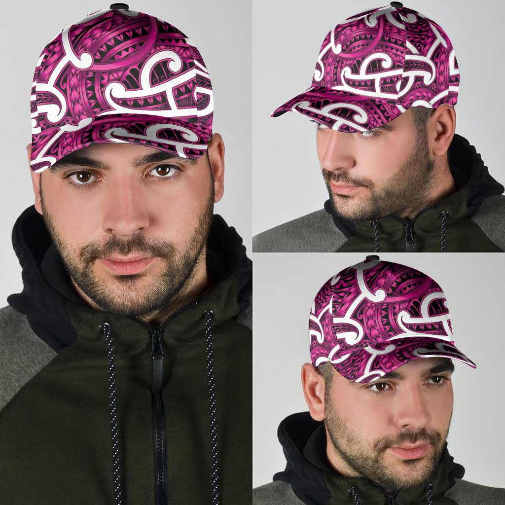 Aotearoa Maori Kowhaiwhai Classic Cap Mawhero Puhoro and Patiki LT9 - Polynesian Pride