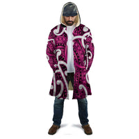 Aotearoa Maori Kowhaiwhai Cloak Mawhero Puhoro and Patiki