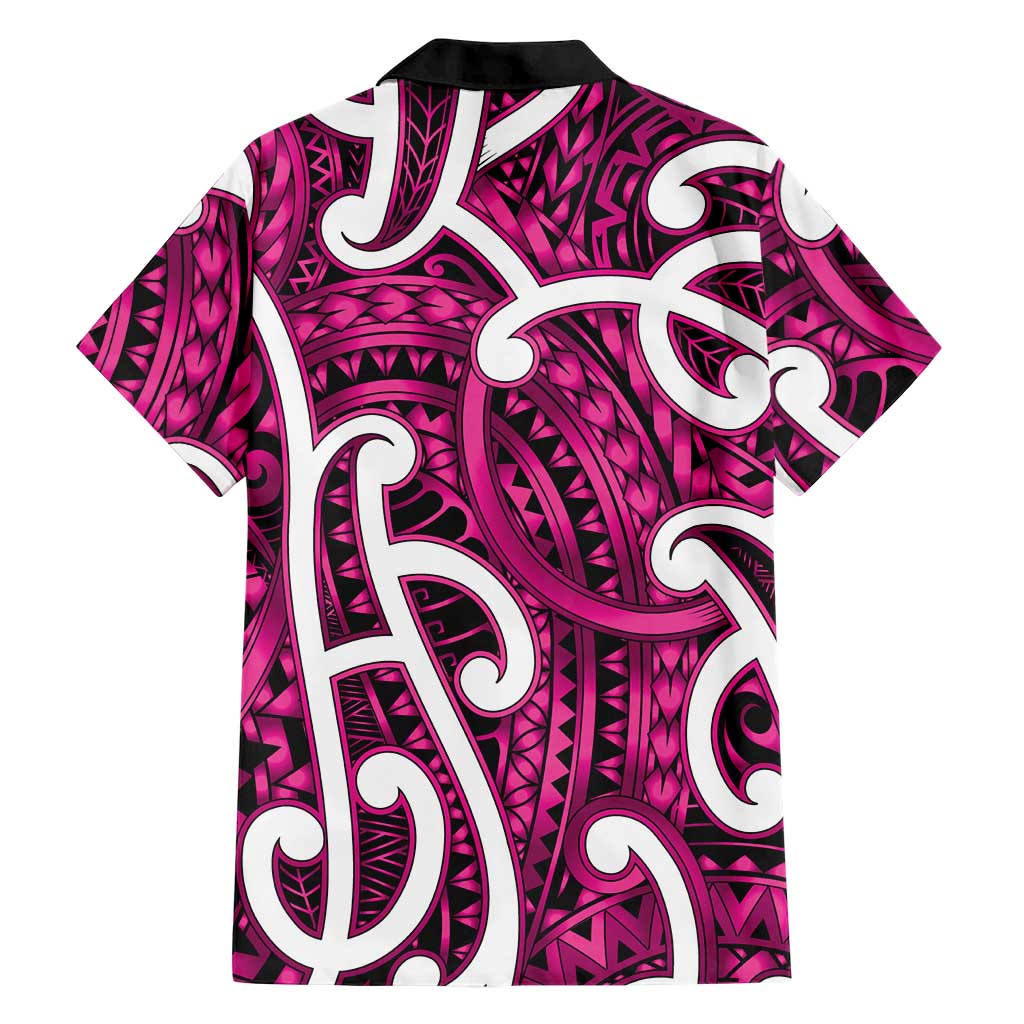 Aotearoa Maori Kowhaiwhai Family Matching Off Shoulder Maxi Dress and Hawaiian Shirt Mawhero Puhoro and Patiki