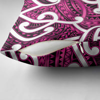 Aotearoa Maori Kowhaiwhai Pillow Cover Mawhero Puhoro and Patiki