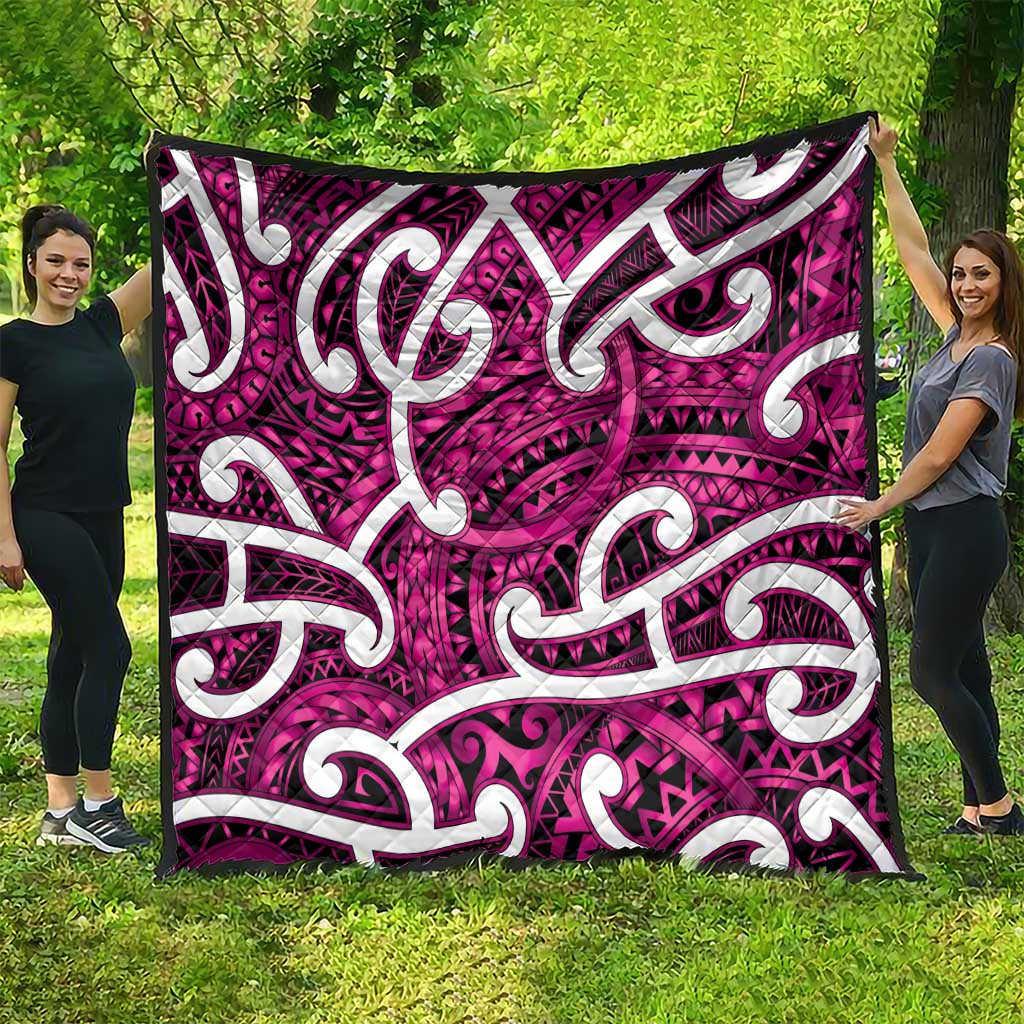 Aotearoa Maori Kowhaiwhai Quilt Mawhero Puhoro and Patiki LT9 - Polynesian Pride