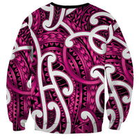 Aotearoa Maori Kowhaiwhai Sweatshirt Mawhero Puhoro and Patiki LT9 - Polynesian Pride