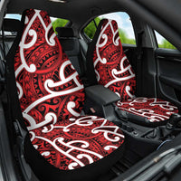 Aotearoa Maori Kowhaiwhai Car Seat Cover Whero Puhoro and Patiki