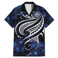 Micronesia Constitution Day Family Matching Mermaid Dress and Hawaiian Shirt Since 1979 with Polynesian Hibiscus Pattern