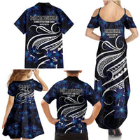 Micronesia Constitution Day Family Matching Summer Maxi Dress and Hawaiian Shirt Since 1979 with Polynesian Hibiscus Pattern LT9 - Polynesian Pride