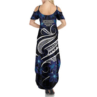 Micronesia Constitution Day Family Matching Summer Maxi Dress and Hawaiian Shirt Since 1979 with Polynesian Hibiscus Pattern LT9 - Polynesian Pride