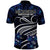 Micronesia Constitution Day Polo Shirt Since 1979 with Polynesian Hibiscus Pattern