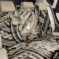 Polynesian Shark Tribal Tattoo Back Car Seat Cover Beige Style LT9 - Polynesian Pride