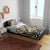 Polynesian Shark Tribal Tattoo Bedding Set Beige Style