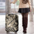 Polynesian Shark Tribal Tattoo Luggage Cover Beige Style