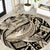 Polynesian Shark Tribal Tattoo Round Carpet Beige Style