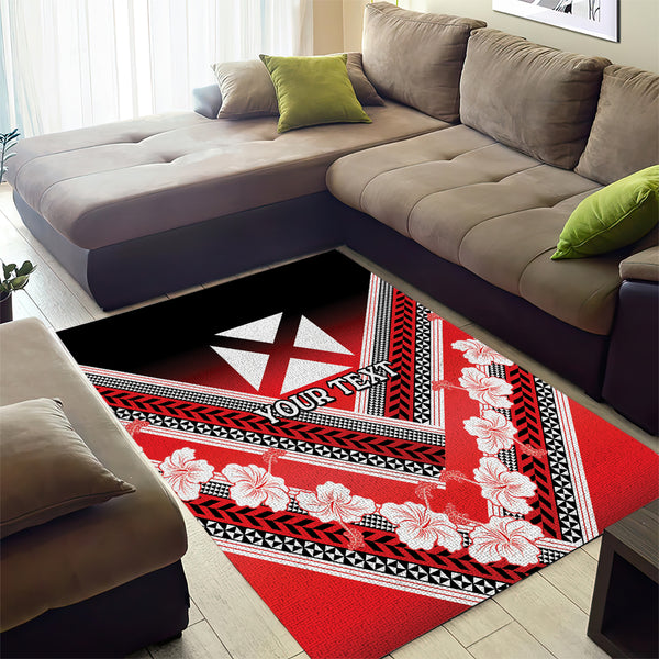 Wallis and Futuna Custom Personalised Premium Quilt - Vintage Tribal Mountain main image 0