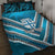 Custom Fiji Rugby Quilt Bed Set Fijian Warrior With Polynesian Tribal Tattoos