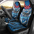 Custom Manuma Samoa Rugby Car Seat Cover Ula fala Samoan Siva Tau Tribal