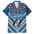 Custom Manuma Samoa Rugby Family Matching Tank Maxi Dress and Hawaiian Shirt Ula fala Samoan Siva Tau Tribal