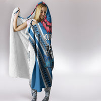 Custom Manuma Samoa Rugby Hooded Blanket Ula fala Samoan Siva Tau Tribal LT9 - Polynesian Pride