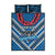 Custom Manuma Samoa Rugby Quilt Bed Set Ula fala Samoan Siva Tau Tribal