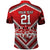 Custom Tonga Rugby Polo Shirt Tonga Sipi Tau Ngatu Tribal Pattern
