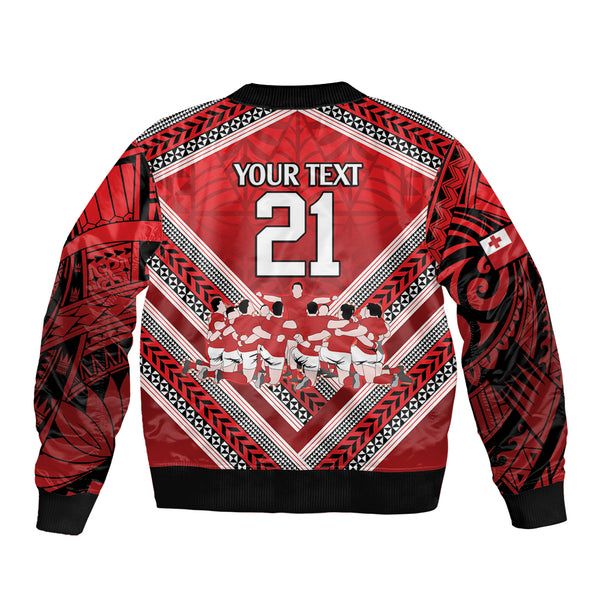 (Custom Personalised) Tonga Kumete Kava Bowl Sila Vibes - Blue Bomber Jacket LT8 main image 1