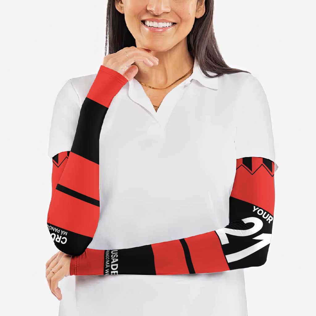 New Zealand Rugby Pacific Custom Arm Sleeves Whatumoana Classic Retro 2025 - Polynesian Pride