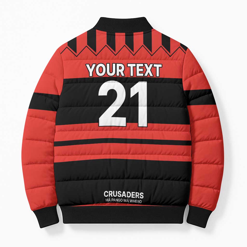 New Zealand Rugby Pacific Custom Bomber Puffer Jacket Whatumoana Classic Retro 2025 - Polynesian Pride