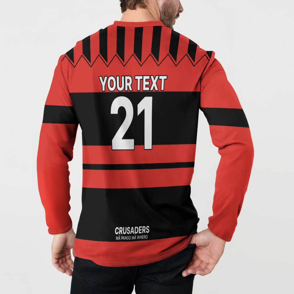 New Zealand Rugby Pacific Custom Button Sweatshirt Whatumoana Classic Retro 2025