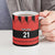 New Zealand Rugby Pacific Custom Ceramic Mug Whatumoana Classic Retro 2025 - Polynesian Pride