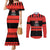 New Zealand Rugby Pacific Custom Couples Matching Mermaid Dress and Long Sleeve Button Shirt Whatumoana Classic Retro 2025
