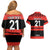 New Zealand Rugby Pacific Custom Couples Matching Off Shoulder Short Dress and Hawaiian Shirt Whatumoana Classic Retro 2025
