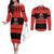 New Zealand Rugby Pacific Custom Couples Matching Off The Shoulder Long Sleeve Dress and Long Sleeve Button Shirt Whatumoana Classic Retro 2025