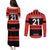 New Zealand Rugby Pacific Custom Couples Matching Puletasi and Long Sleeve Button Shirt Whatumoana Classic Retro 2025
