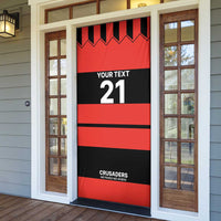 New Zealand Rugby Pacific Custom Door Cover Whatumoana Classic Retro 2025 - Polynesian Pride