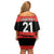 New Zealand Rugby Pacific Custom Family Matching Off Shoulder Short Dress and Hawaiian Shirt Whatumoana Classic Retro 2025