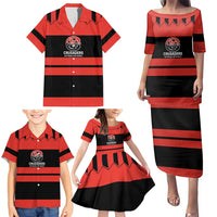 New Zealand Rugby Pacific Custom Family Matching Puletasi and Hawaiian Shirt Whatumoana Classic Retro 2025