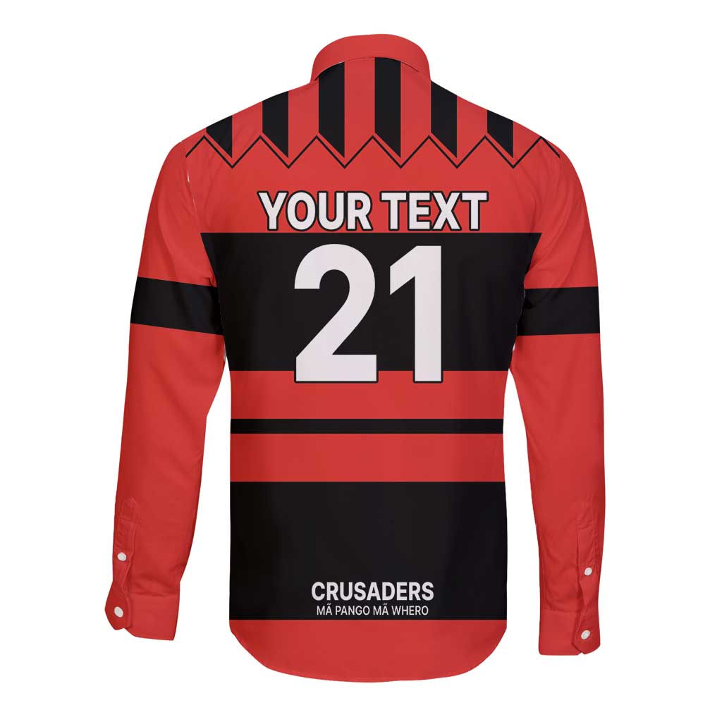 New Zealand Rugby Pacific Custom Long Sleeve Button Shirt Whatumoana Classic Retro 2025