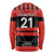 New Zealand Rugby Pacific Custom Long Sleeve Shirt Whatumoana Classic Retro 2025