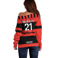 New Zealand Rugby Pacific Custom Off Shoulder Sweater Whatumoana Classic Retro 2025