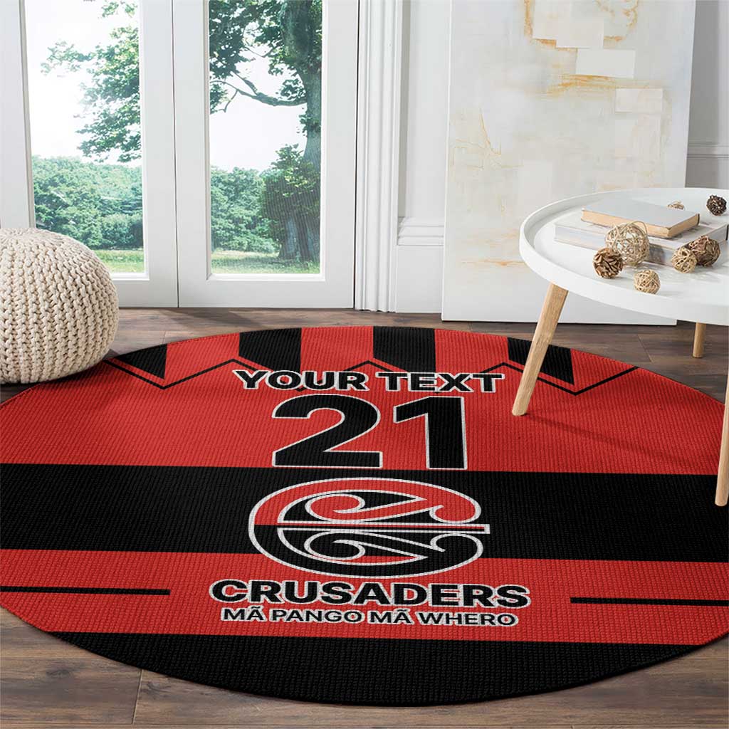New Zealand Rugby Pacific Custom Round Carpet Whatumoana Classic Retro 2025