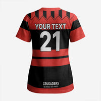 New Zealand Rugby Pacific Custom Scrub Top Whatumoana Classic Retro 2025 - Polynesian Pride