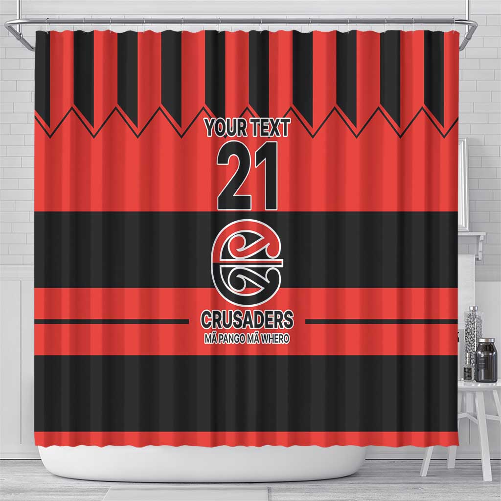 New Zealand Rugby Pacific Custom Shower Curtain Whatumoana Classic Retro 2025
