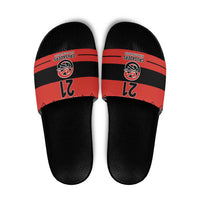 New Zealand Rugby Pacific Custom Slide Sandals Whatumoana Classic Retro 2025 - Polynesian Pride