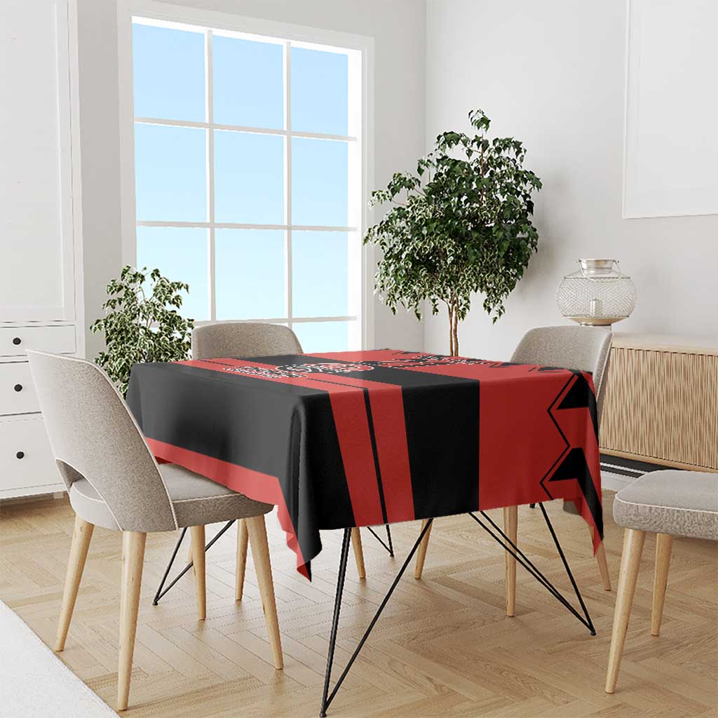 New Zealand Rugby Pacific Custom Tablecloth Whatumoana Classic Retro 2025