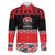 New Zealand Rugby Pacific Custom Family Matching Off The Shoulder Long Sleeve Dress and Hawaiian Shirt Whatumoana Maori Kowhaiwhai Pattern