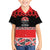 New Zealand Rugby Pacific Custom Family Matching Off Shoulder Short Dress and Hawaiian Shirt Whatumoana Maori Kowhaiwhai Pattern
