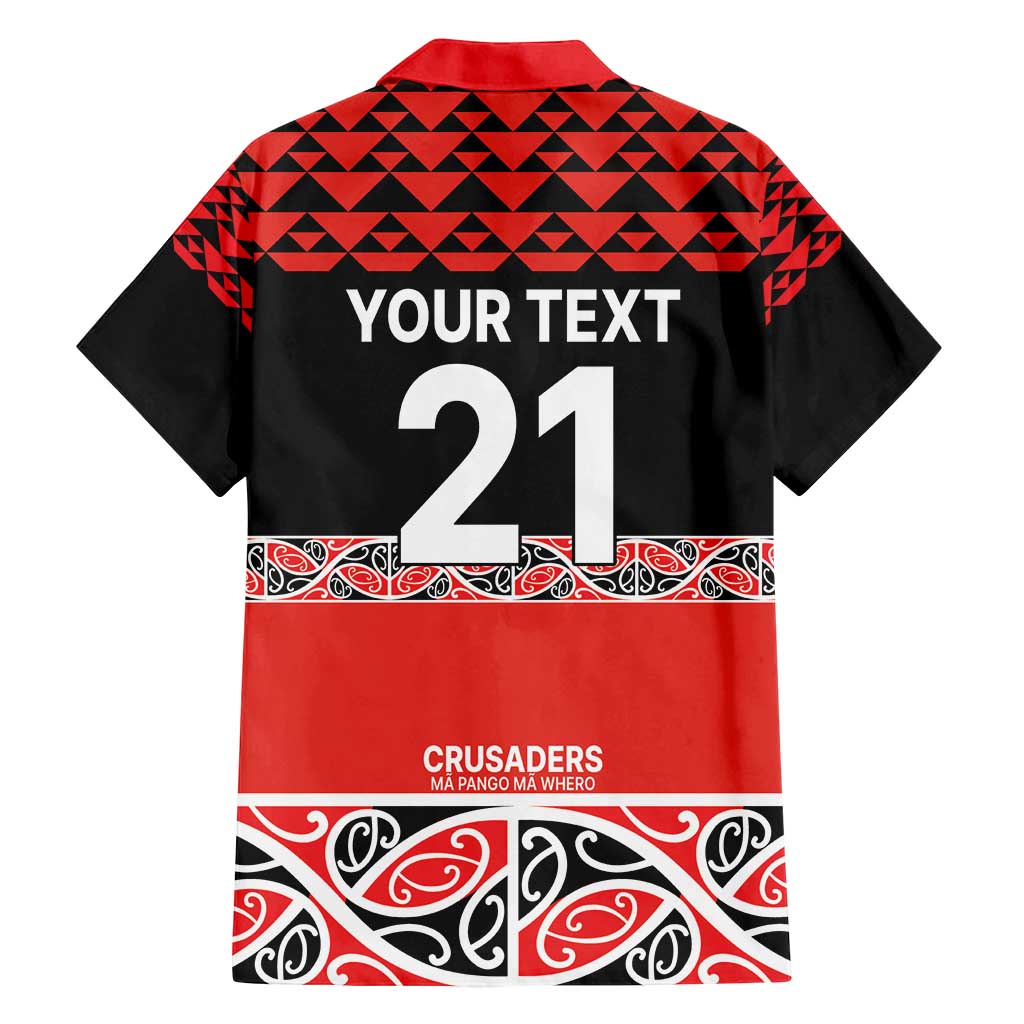 New Zealand Rugby Pacific Custom Family Matching Puletasi and Hawaiian Shirt Whatumoana Maori Kowhaiwhai Pattern